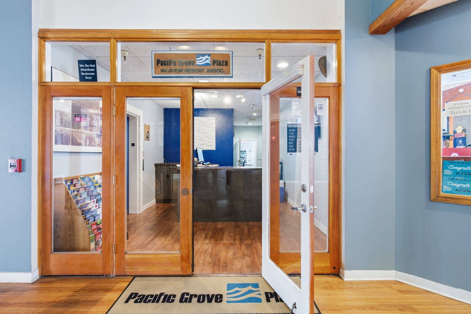 Pacific Grove Plaza Vacation Resort Association office